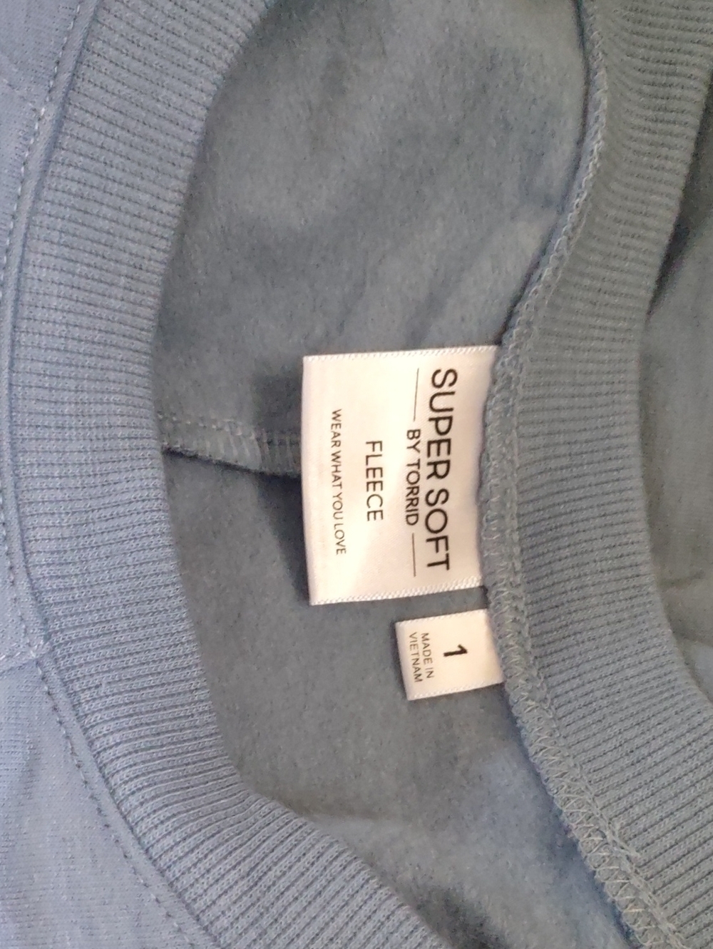 Torrid Fleece Top - Picture 3 of 4